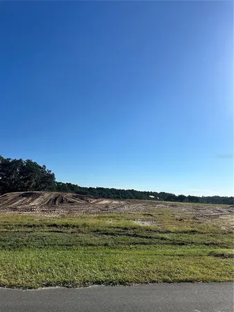 a view of a large body of water with a mountain in the background