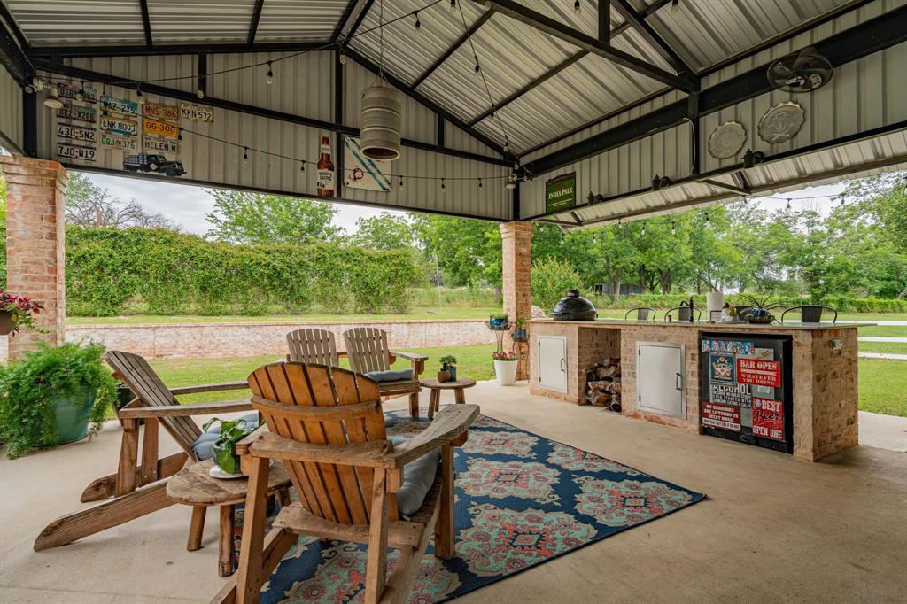 853 County Road 2215 Decatur, TX 76234 - Photo 24 of 39 View of patio featuring grilling area