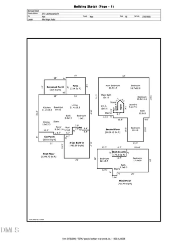 $839,000 | 2751 Lake Waccamaw Trail, Apex, NC 27502