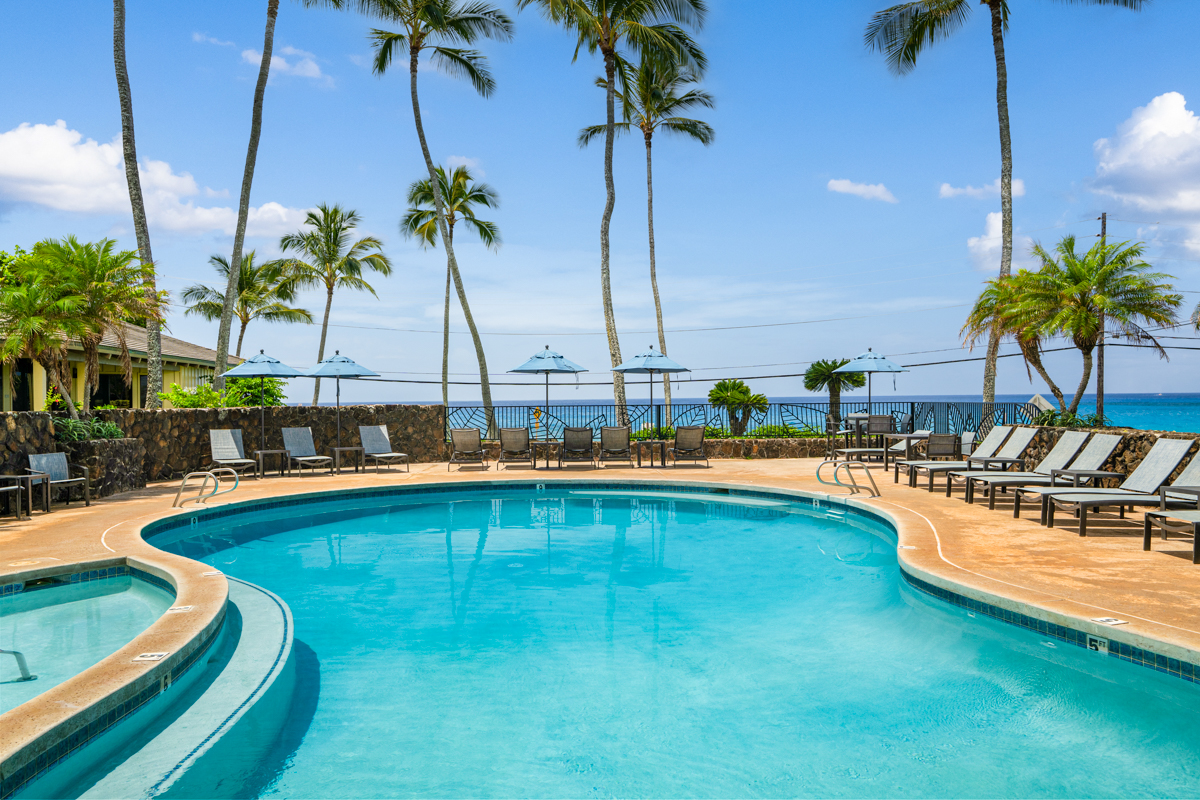 1870 Hoone Road, Unit 602 Koloa, HI 96756 - Photo 12 of 22 a view of swimming pool with outdoor seating