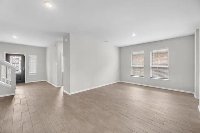 a view of livingroom with hardwood