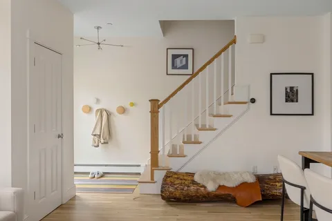 a view of entryway and hall
