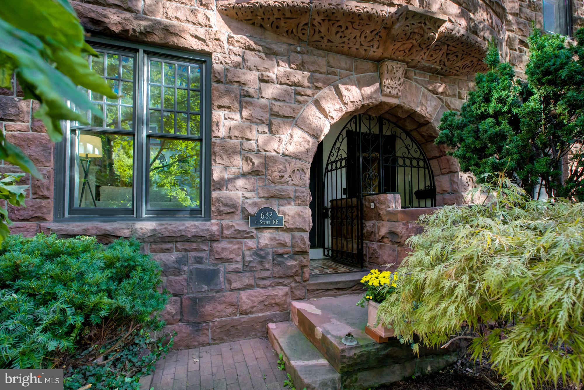 632 C Street Northeast Washington, DC 20002 - Photo 2 of 34 a view of house with a garden