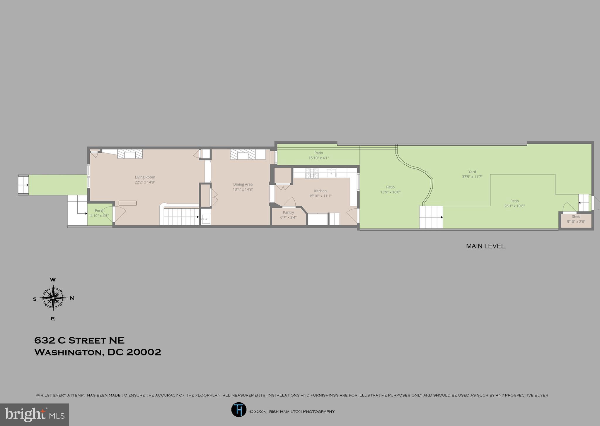 632 C Street Northeast Washington, DC 20002 - Photo 32 of 34 a close up of a wall