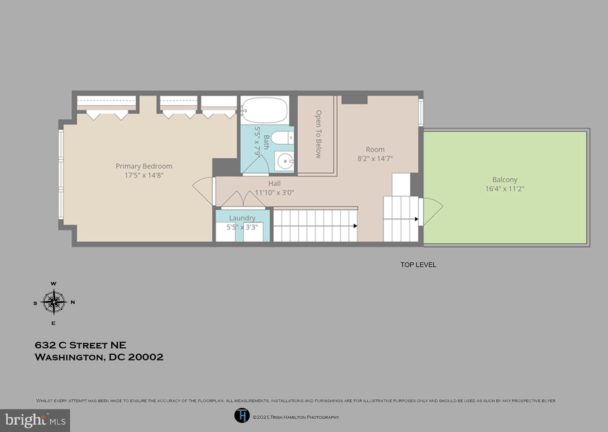 632 C Street Northeast Washington, DC 20002 - Photo 34 of 34 a view of a window in a room
