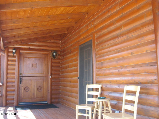 264 Mail Trail Road Young, AZ 85554 - Photo 3 of 54 covered front porch - entry door