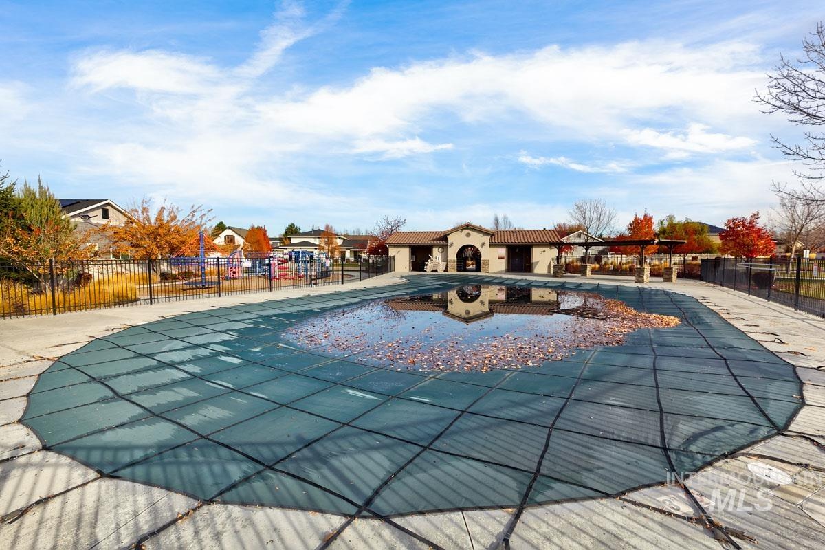 3902 North Rotaldo Avenue Meridian, ID 83646 - Photo 32 of 34 Community pool with a patio and a jacuzzi