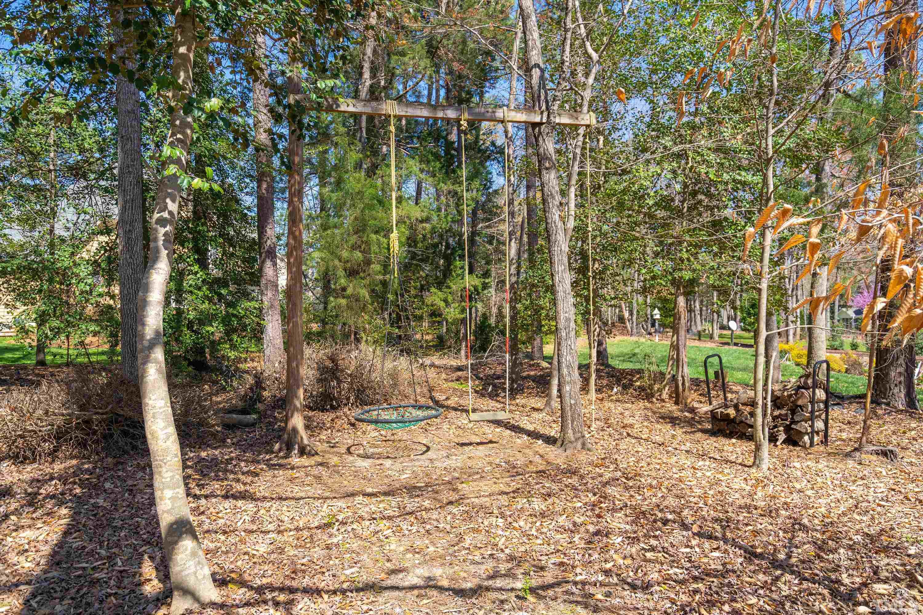 4328 Summer Brook Drive Apex, NC 27539 - Photo 28 of 76 Privacy buffer at the rear of the property.