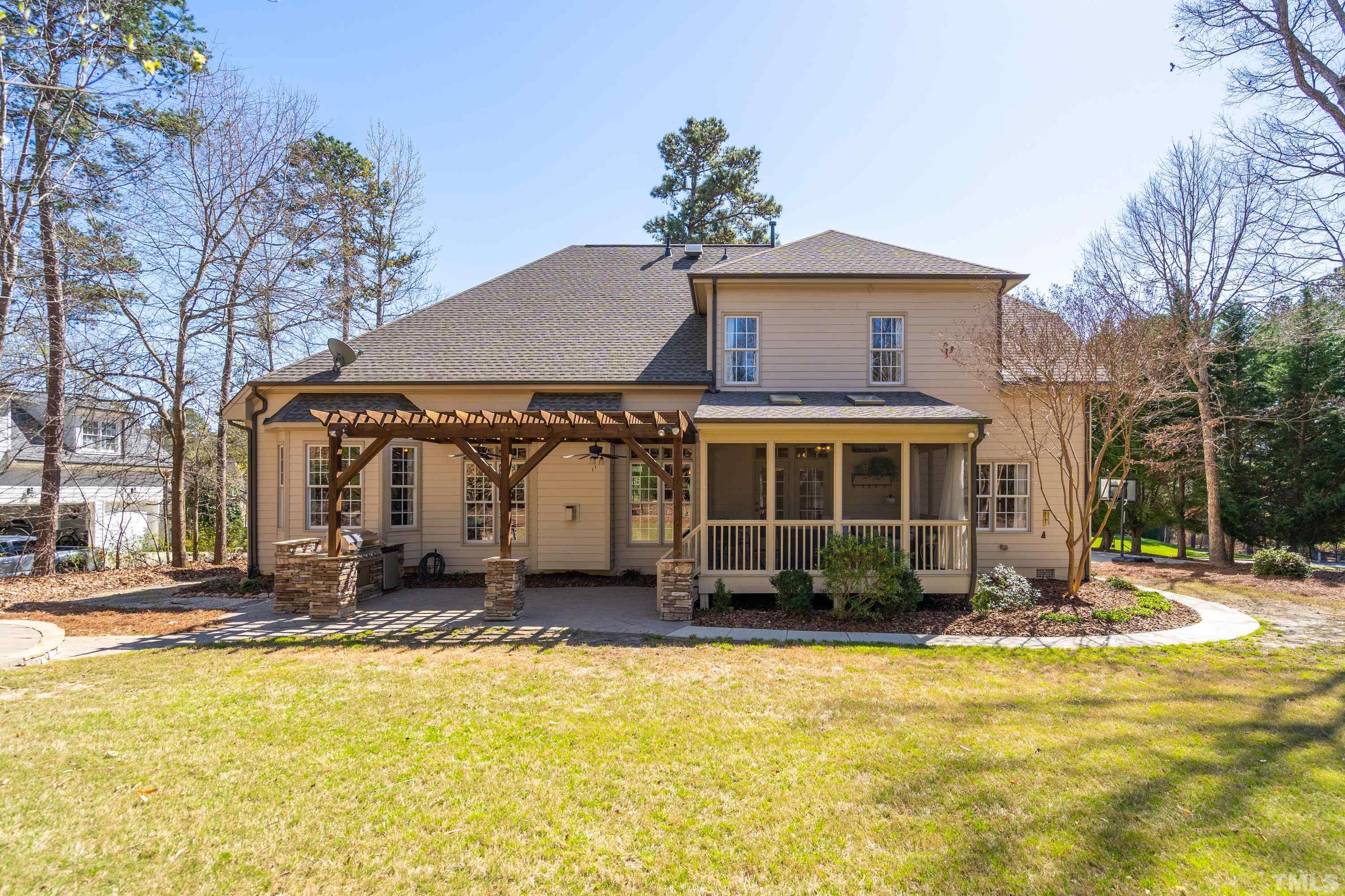 4328 Summer Brook Drive Apex, NC 27539 - Photo 29 of 76 a view of a house with a swimming pool
