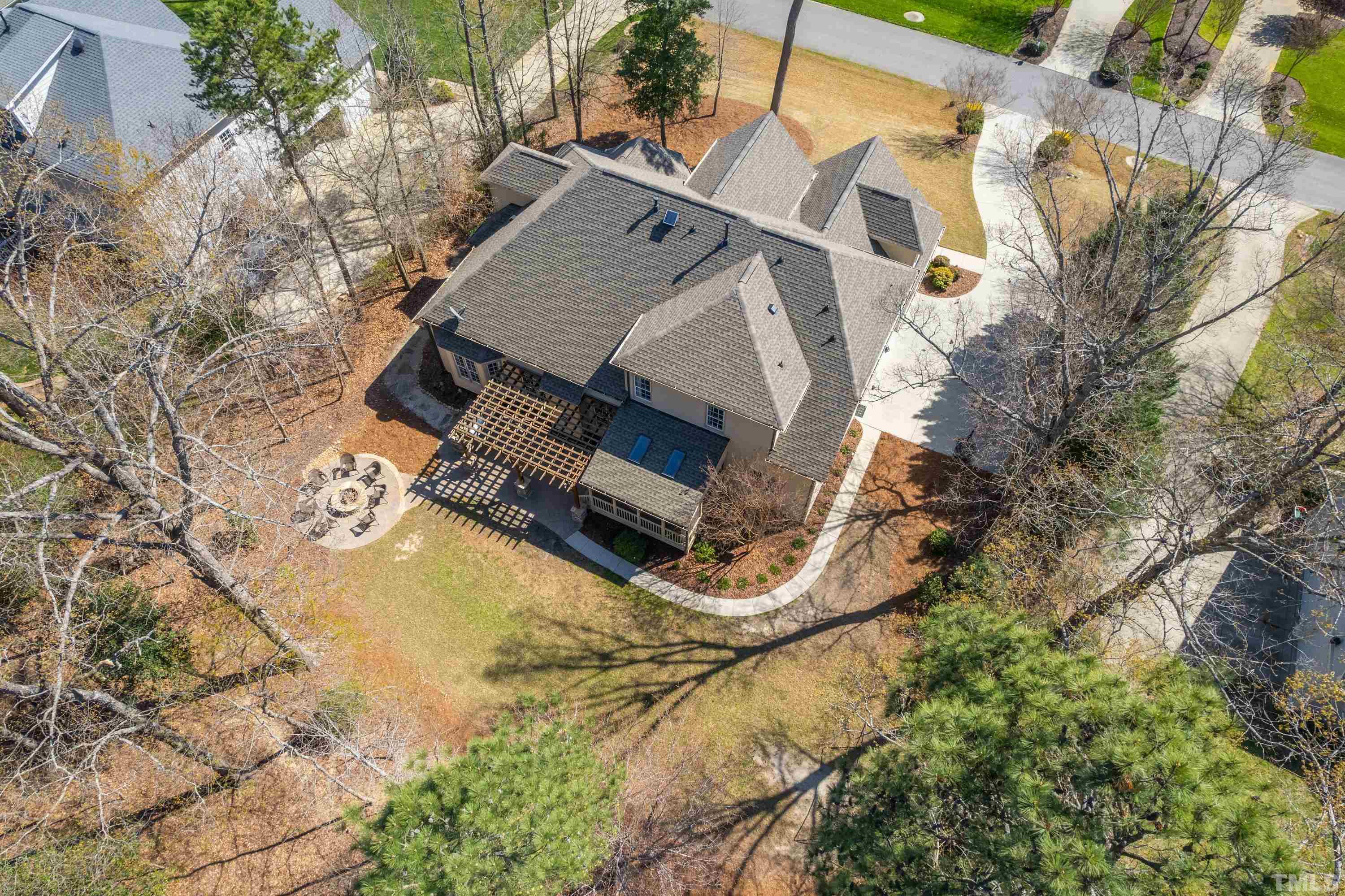 4328 Summer Brook Drive Apex, NC 27539 - Photo 62 of 76 a view of a house with a yard
