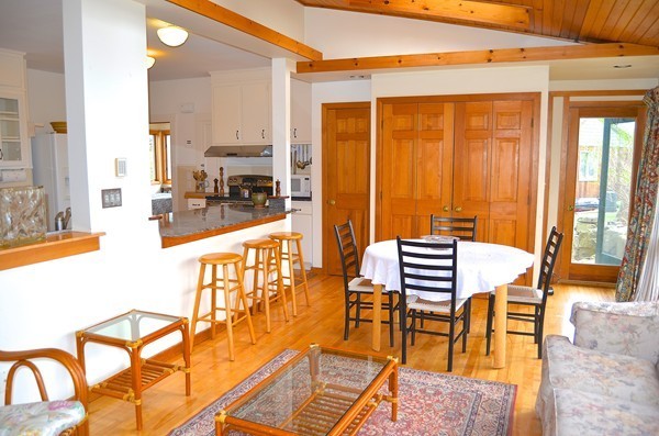 6 Davis Road Marblehead, MA 01945 - Photo 15 of 22 a view of a outdoor dining space with furniture
