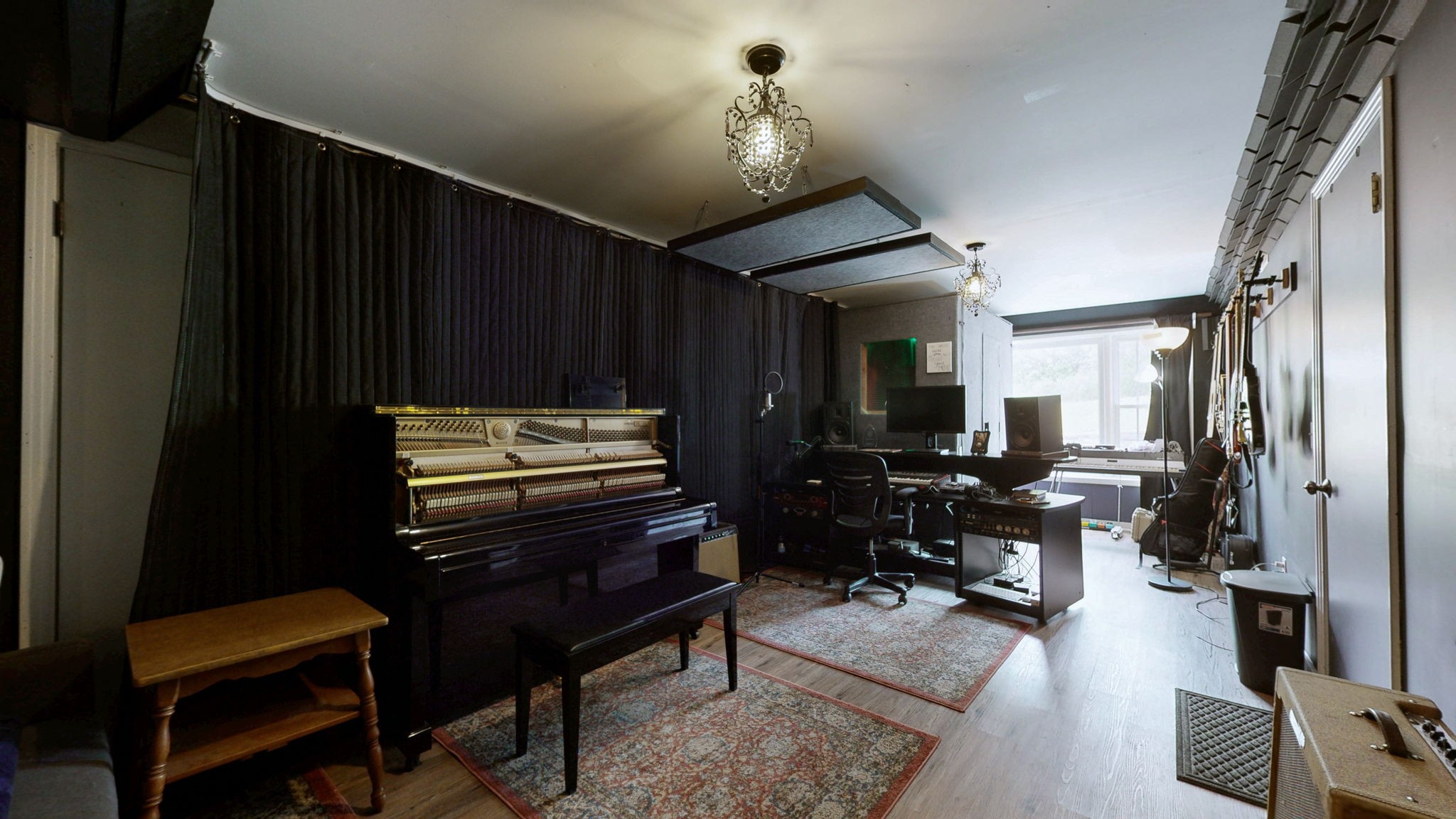 463 Walton Ferry Road Hendersonville, TN 37075 - Photo 33 of 54 a living room with furniture a piano and a flat screen tv