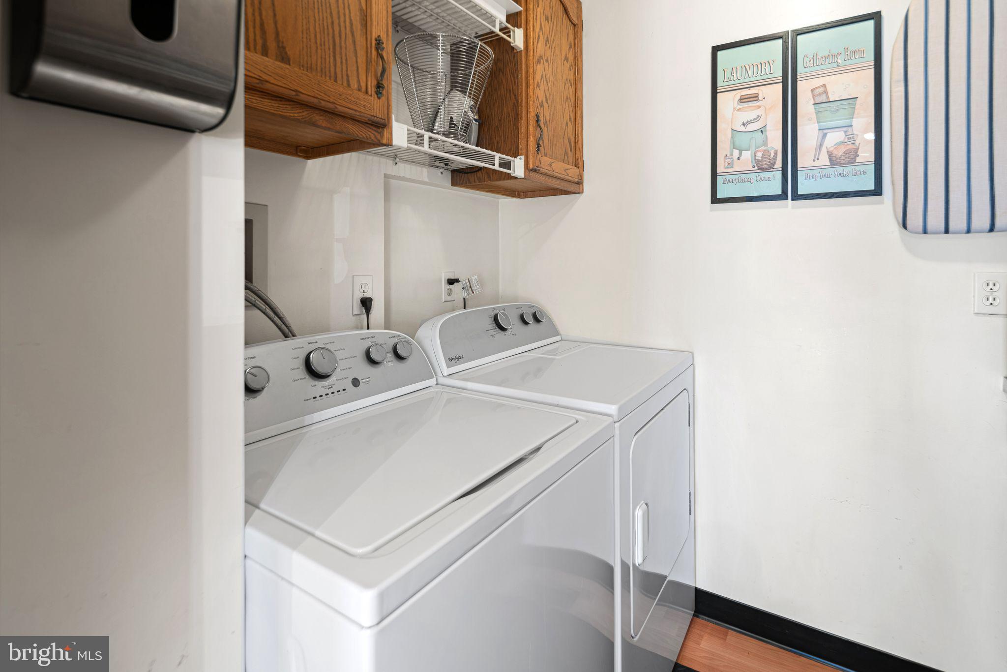 91 Estates Road Pine Hill, NJ 08021 - Photo 25 of 34 a utility room with dryer and washer