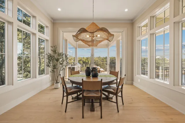 a view of outdoor space with seating area