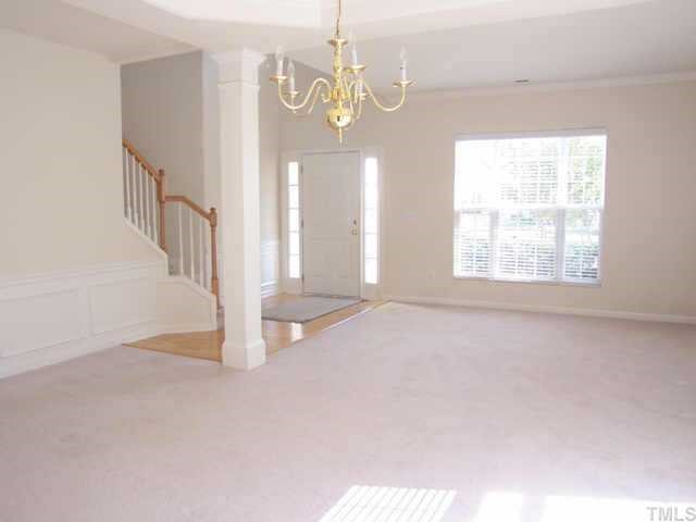 1633 October Road Raleigh, NC 27614 - Photo 2 of 10 a view of a livingroom with a window