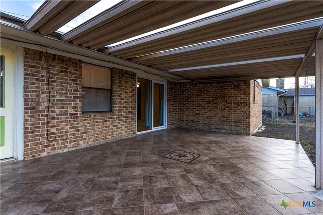 a view of empty room