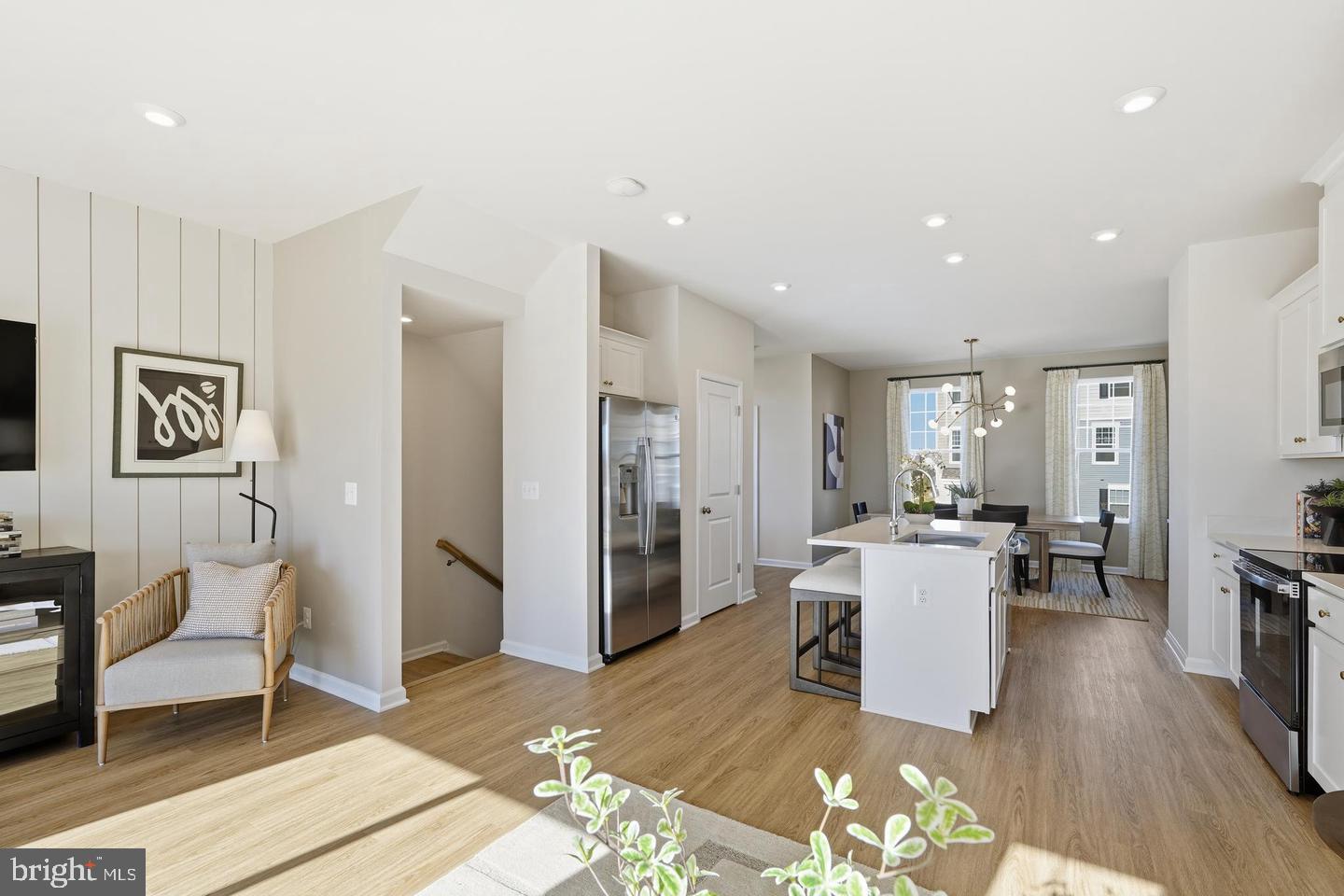 The Hastings- Great Room to Kitchen