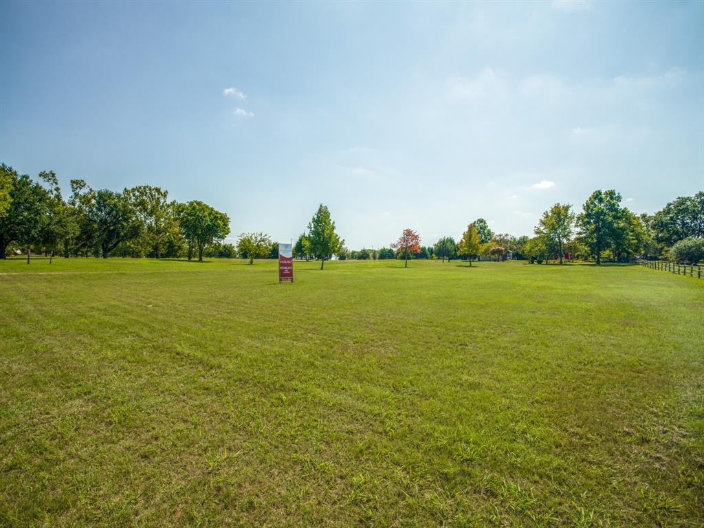 290 East Forest Grove Road Lucas, TX 75002 - Photo 2 of 8 a view of a lake with a big yard