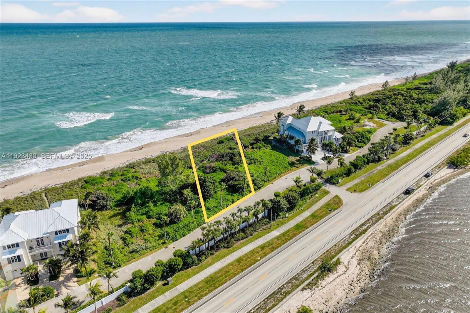 8308 South Ocean Drive Jensen Beach, FL 34957 - Photo 2 of 21 a view of a city from a balcony