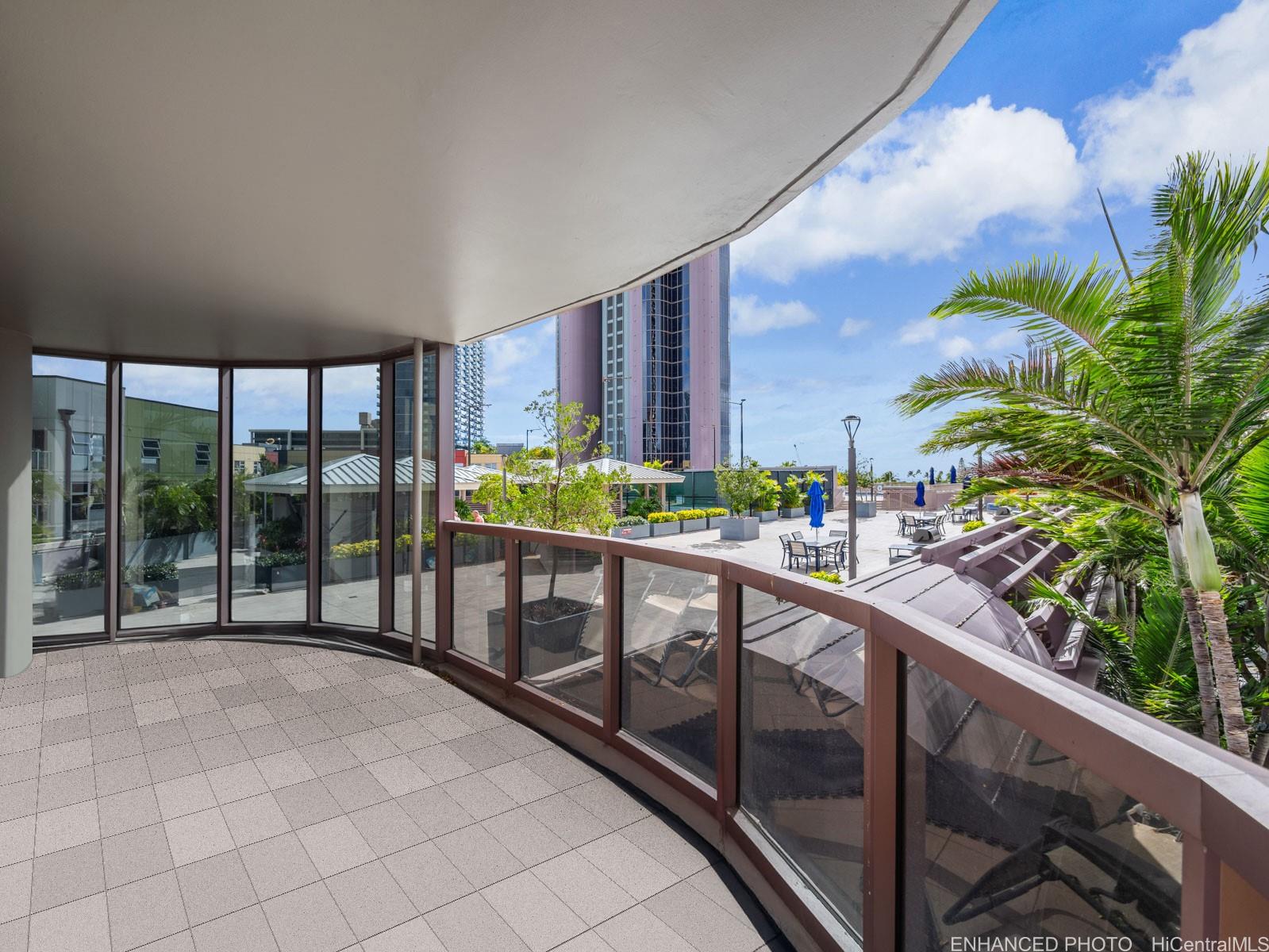 425 South Street, Unit 501 Honolulu, HI 96813 - Photo 9 of 25 a view of balcony with furniture