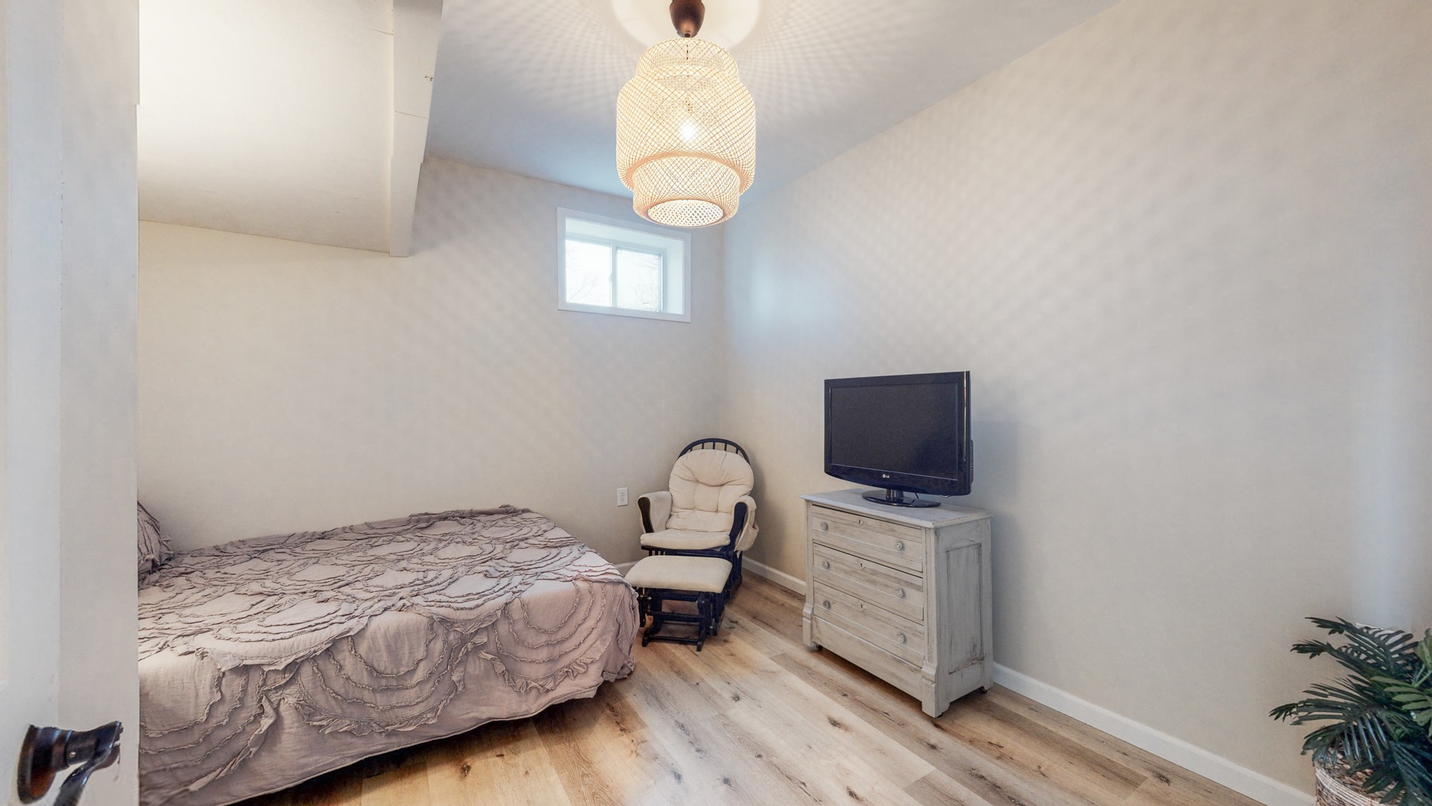 2615 Baugh Road Thompson's Station, TN 37179 - Photo 26 of 60 a bedroom with a bed window and flat screen tv