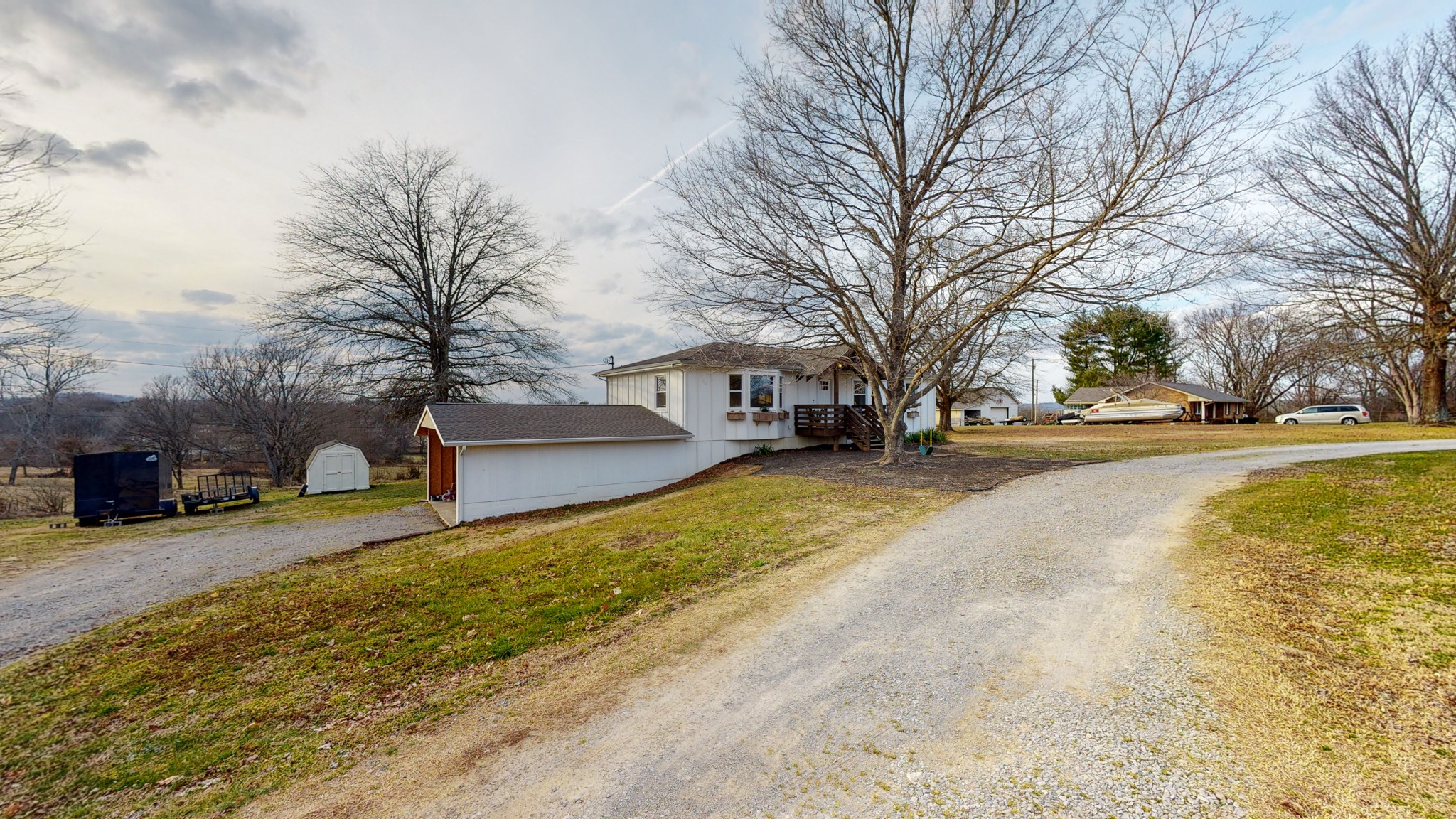 2615 Baugh Road Thompson's Station, TN 37179 - Photo 39 of 60 a view of a yard with a cars