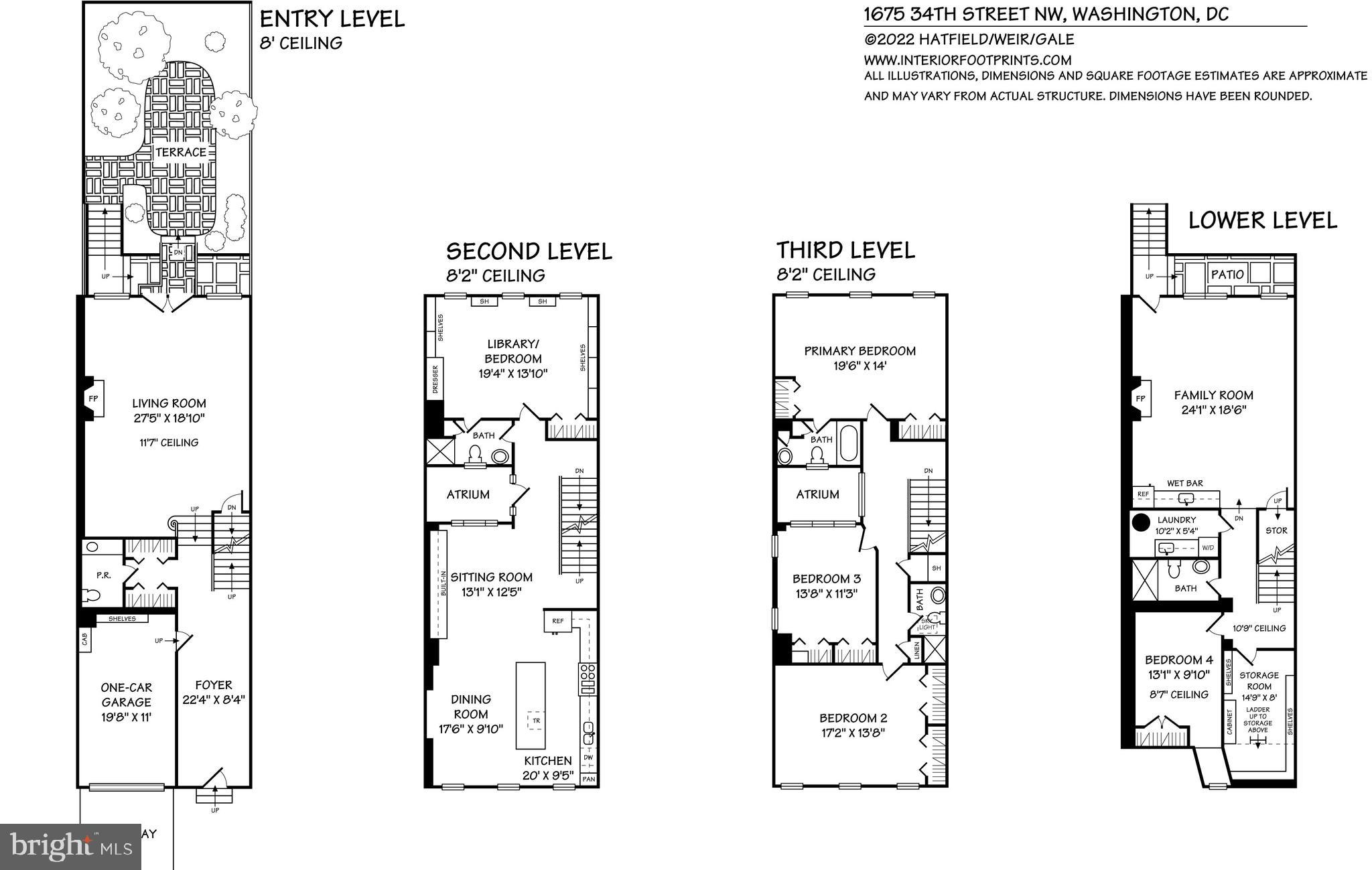 1675 34th Street Northwest Washington, DC 20007 - Photo 41 of 41 Floor plans