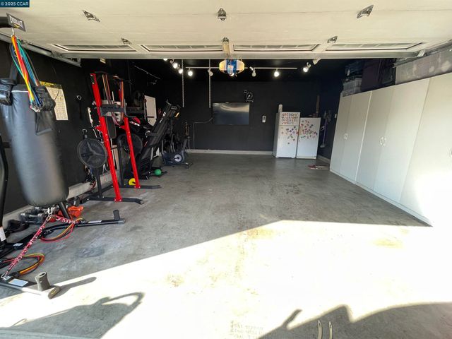 a view of a storage room