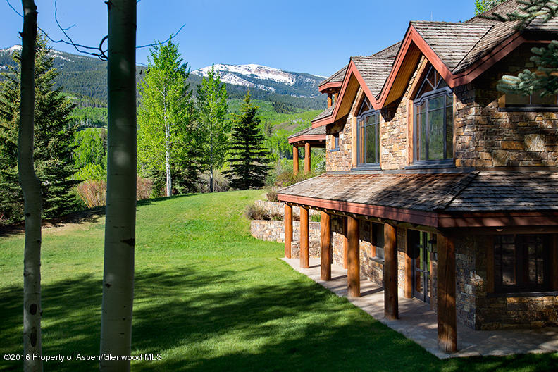 1500 Owl Creek Ranch Road Aspen, CO 81611 - Photo 13 of 18 a view of a house with backyard and sitting area