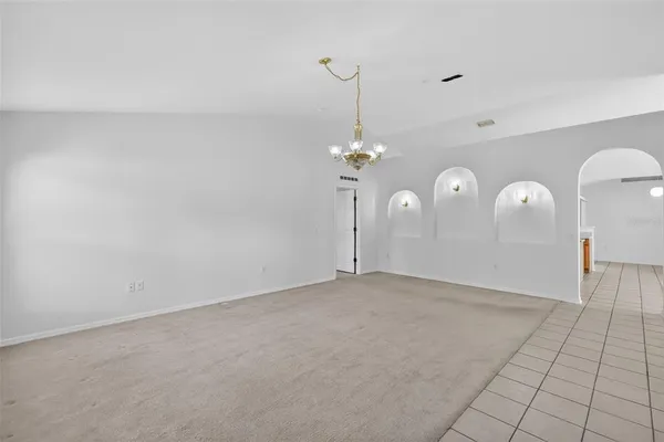 a view of a room with window