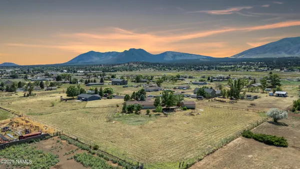 a view of a lake with a mountain
