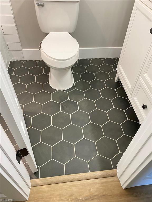 5811 Moravia Road Winston-Salem, NC 27127 - Photo 39 of 40 All 3 bathrooms with brand new hand laid porcelain/ceramic tile
