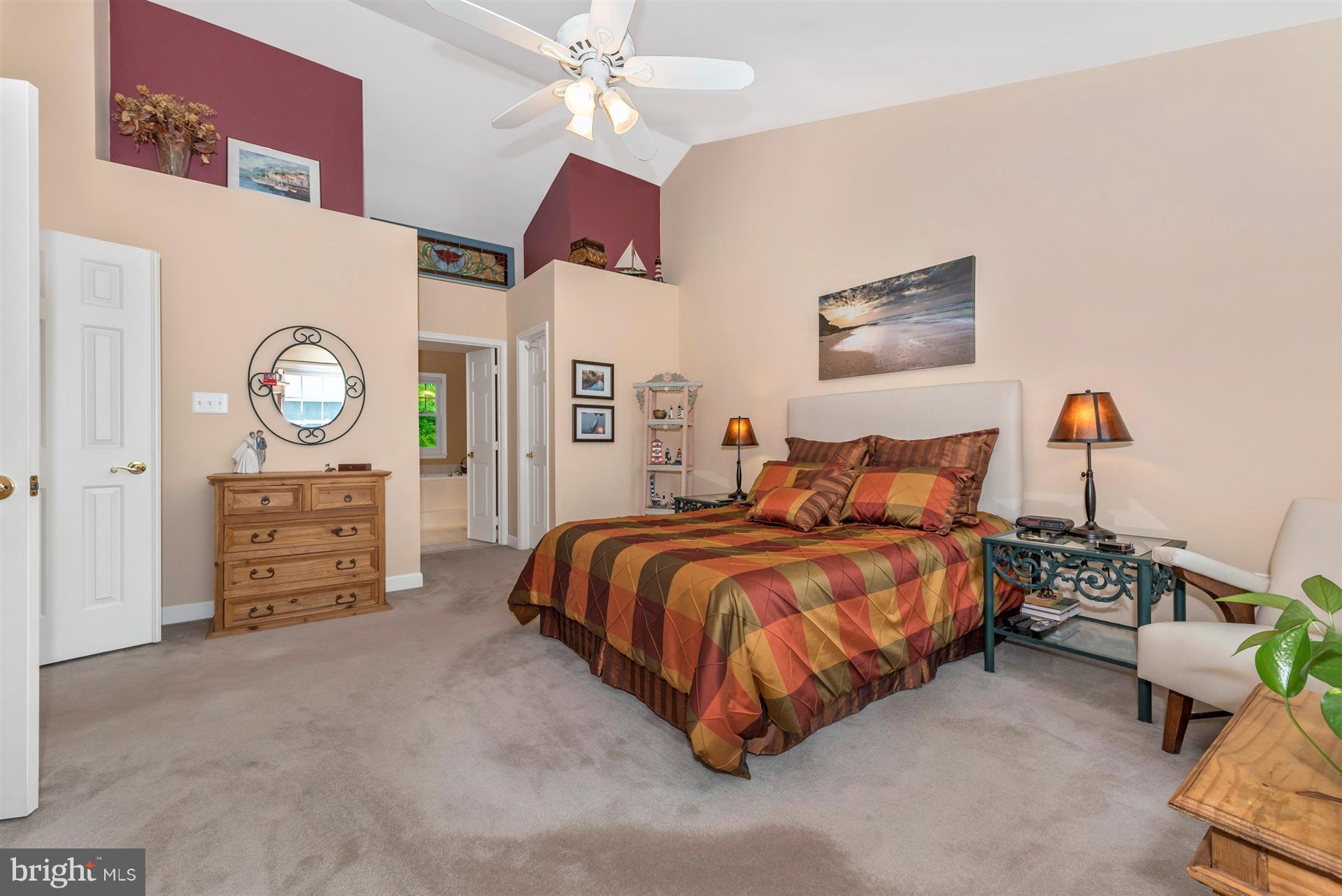 620 Hunting Ridge Drive Frederick, MD 21703 - Photo 23 of 30 Bedroom (Master) with vaulted ceiling