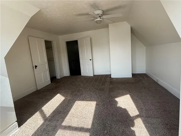 a view of a bedroom