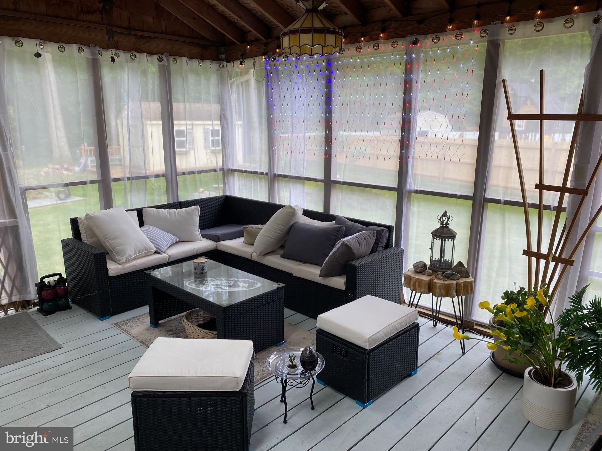 18 Cobblestone Court Sicklerville, NJ 08081 - Photo 2 of 4 Screened- In- Porch Overlooking Backyard