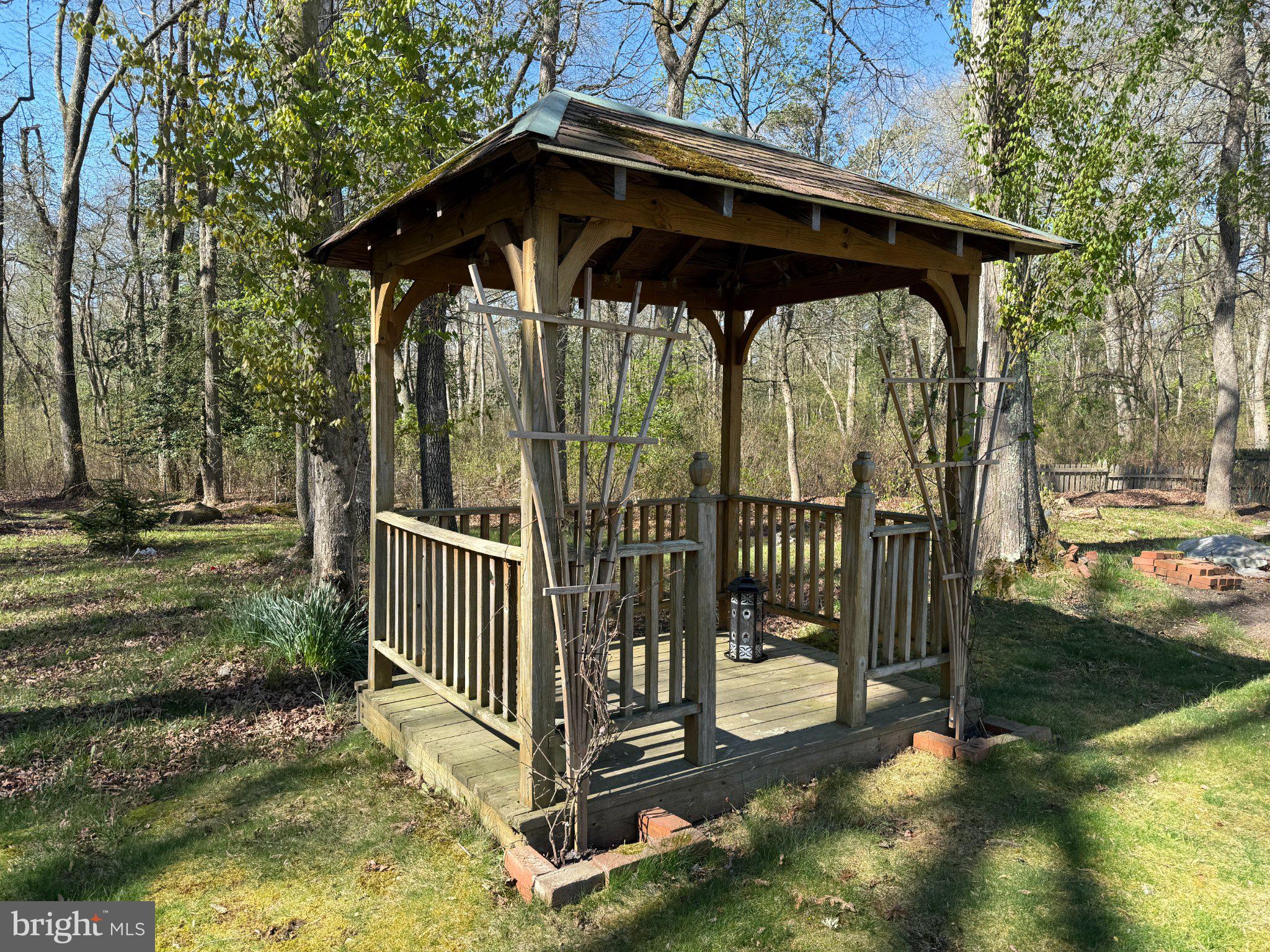 18 Cobblestone Court Sicklerville, NJ 08081 - Photo 51 of 56 Charming gazebo nestled in nature.