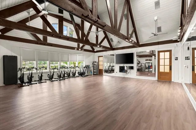 a view of a sink and a mirror