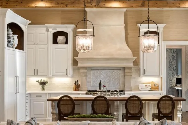 a view of outdoor space with deck and a yard