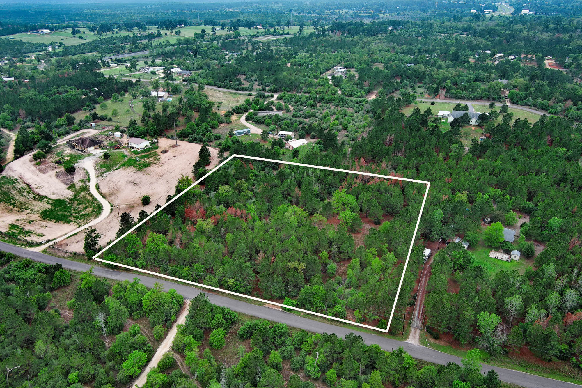 453 Kelley Road East Bastrop, TX 78602 - Photo 18 of 20 a view of a yard