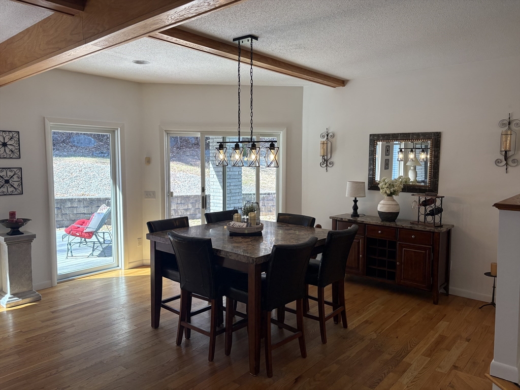 321 Westerly Circle Ludlow, MA 01056 - Photo 20 of 38 a view of a dining room with furniture window and wooden floor