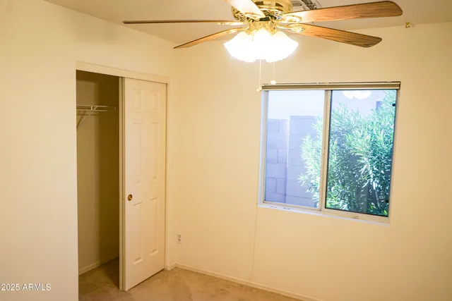 a view of a small space