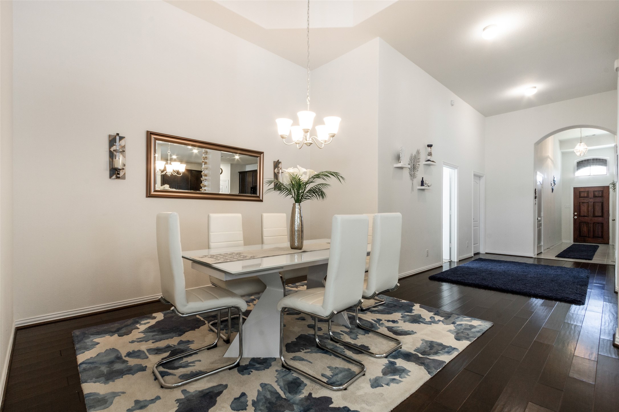 6305 Rotherham Street League City, TX 77573 - Photo 9 of 22 a view of a livingroom with furniture and wooden floor