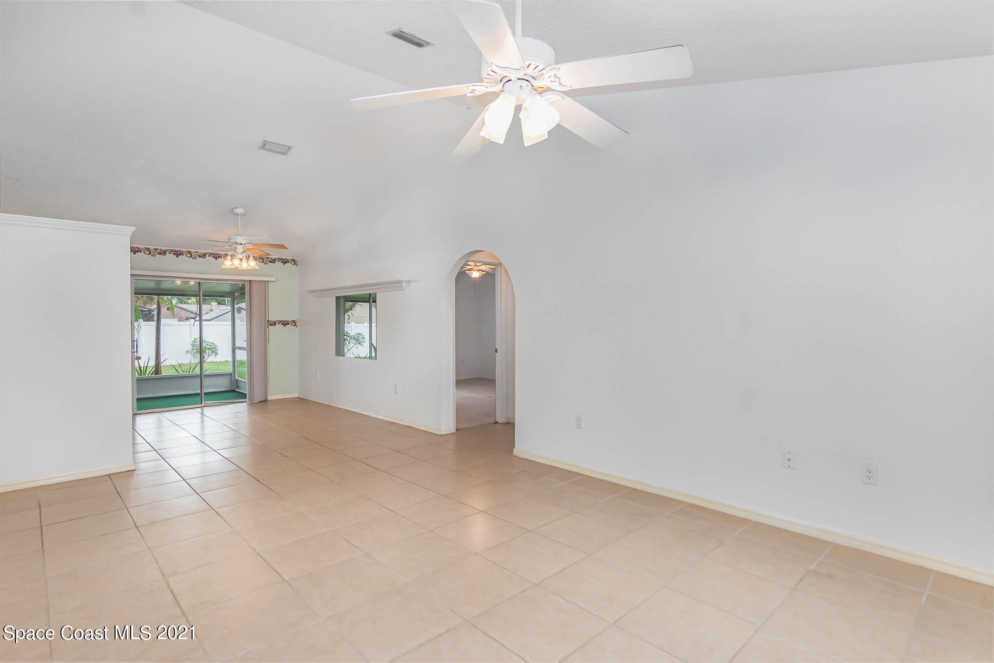 6755 Cairo Road Cocoa, FL 32927 - Photo 4 of 22 wooden floor in an empty room