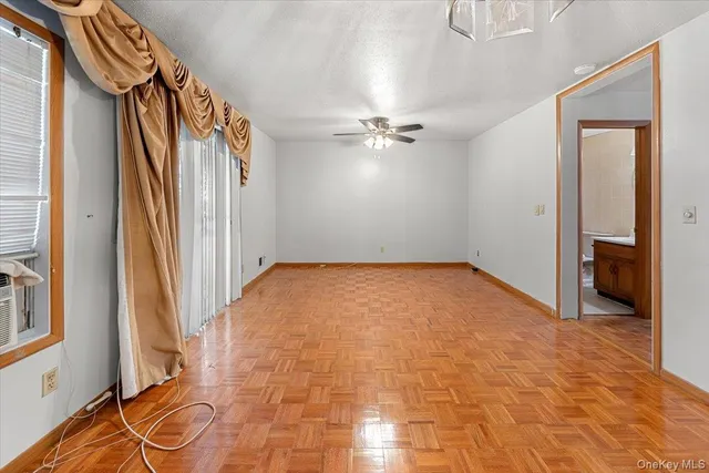 a view of a livingroom with a staircase