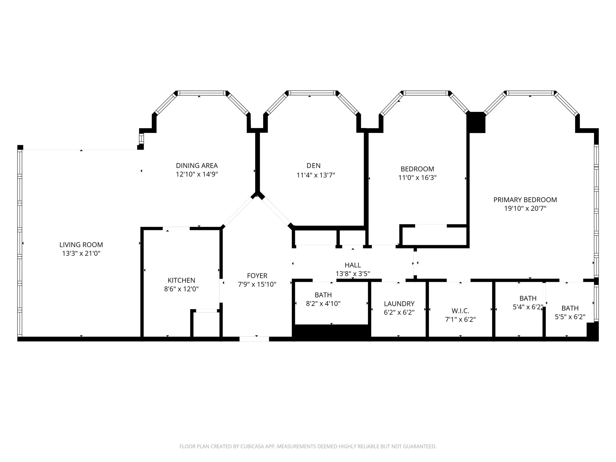 2001 Holcombe Boulevard, Unit 1106 Houston, TX 77030 - Photo 50 of 50 Here's a sample floor plan of the home to give you an idea of the layout. If measurements are important to the buyer, the buyer should take their own.