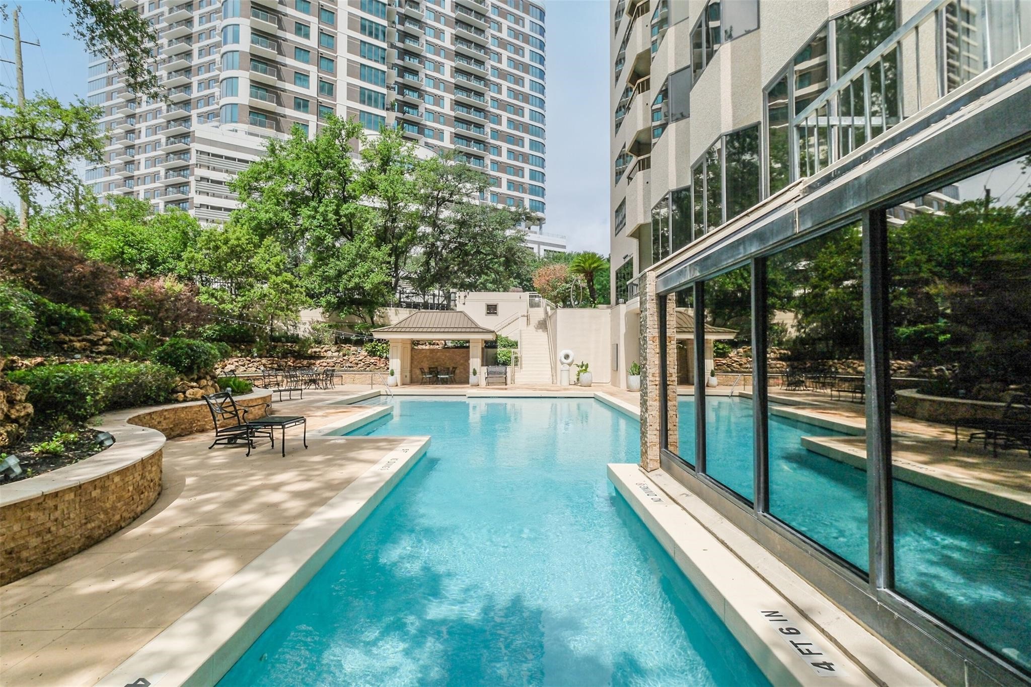 2001 Holcombe Boulevard, Unit 1106 Houston, TX 77030 - Photo 31 of 50 An additional view of The Spires pool.