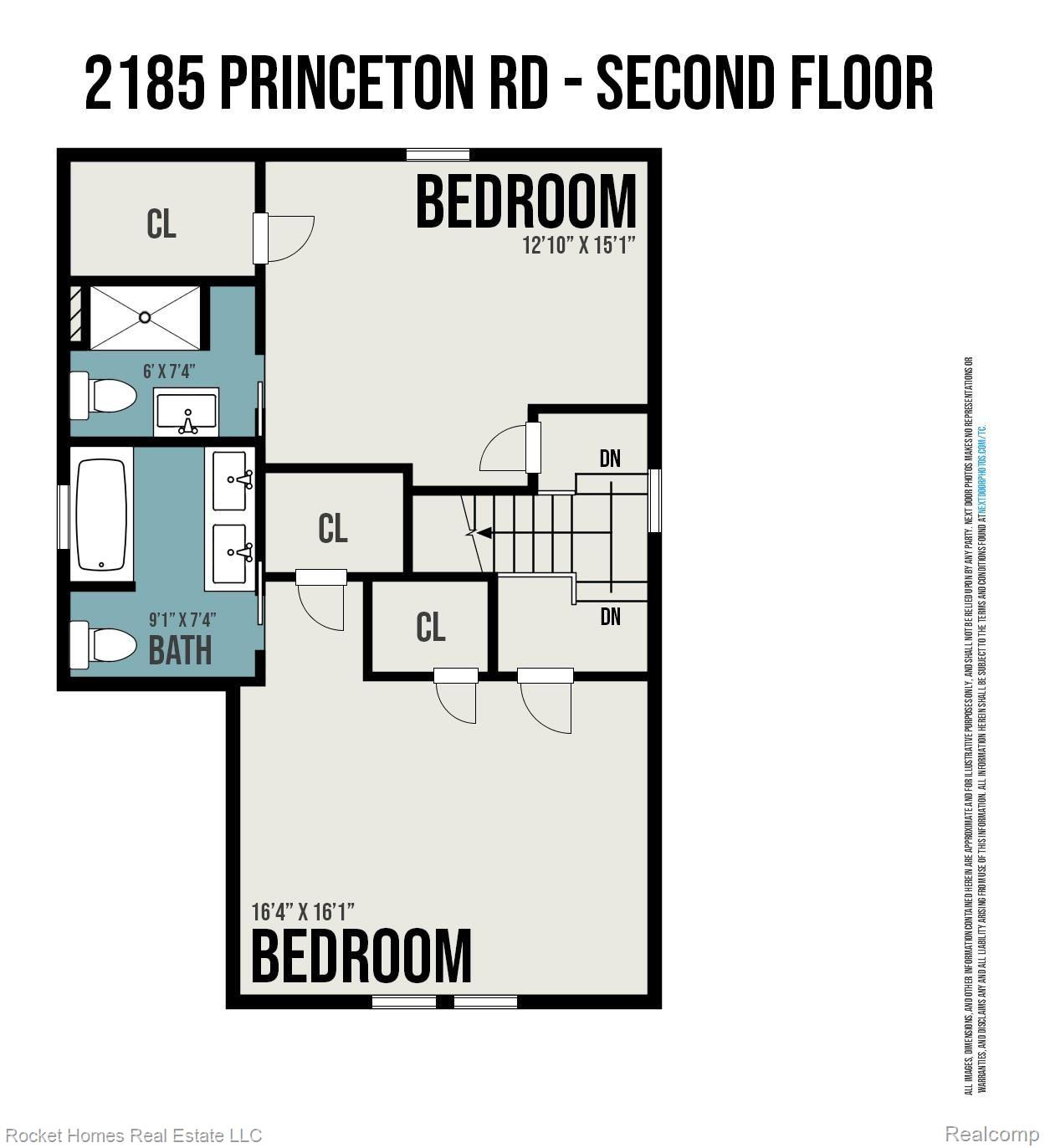 2185 Princeton Road Berkley, MI 48072 - Photo 33 of 34 Second Floor.jpg
