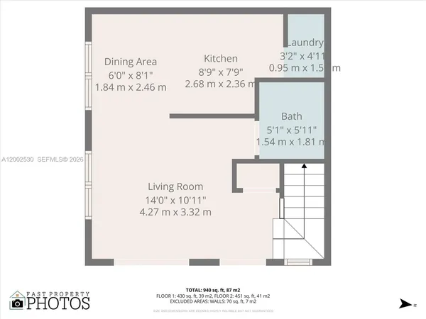 $2,000 | 5710 Northwest 21st Street, Unit 36B, Lauderhill, FL 33313