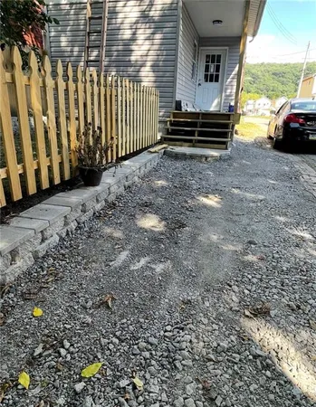 a view of outdoor space and yard