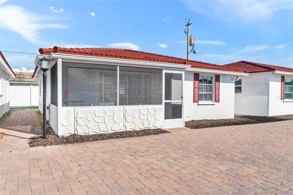 a view of a house with wooden floor